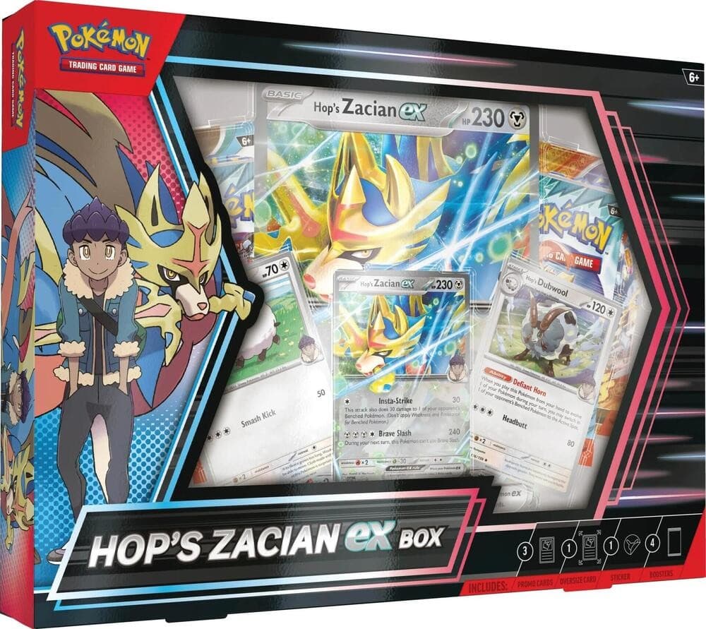 Hop's Zacian ex Box - Miscellaneous Cards & Products