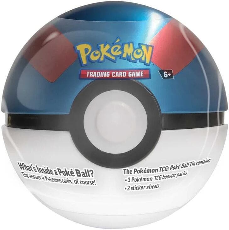 Poke Ball Tin - Great Ball (Q4 2025) - Miscellaneous Cards & Products (MCAP)