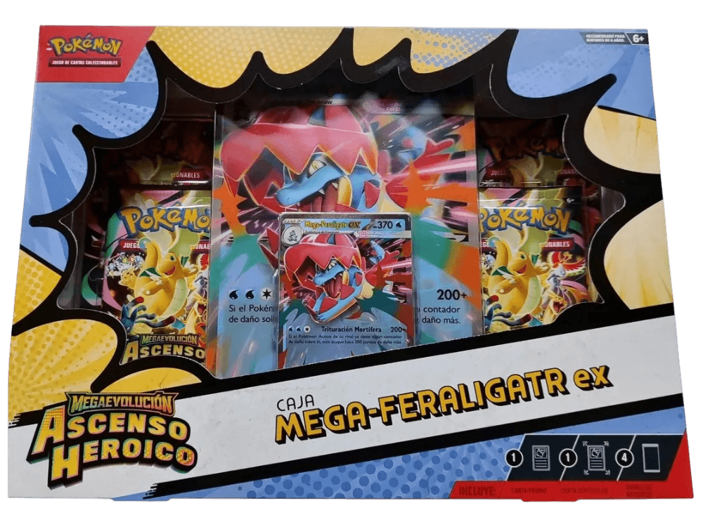 Megaevolución—Ascenso Heroico: Caja Mega-Feraligatr ex