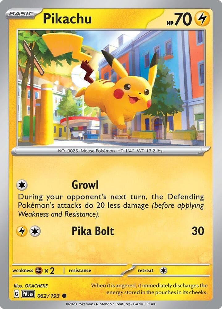 Pikachu - SV02: Paldea Evolved (PAL)