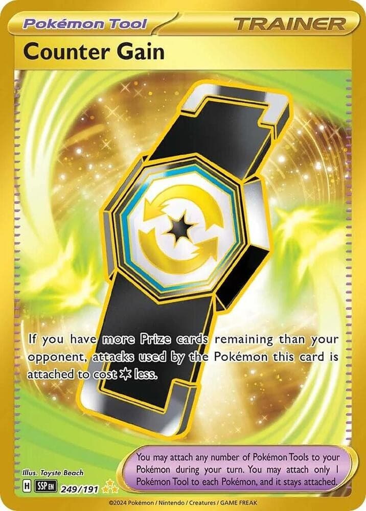 Counter Gain - 249/191 - SV08: Surging Sparks