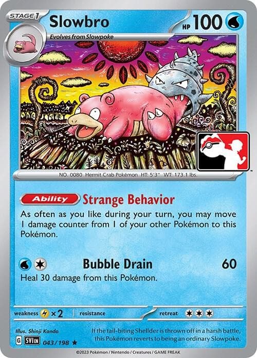 Slowbro - 043/198 - Prize Pack Series Cards